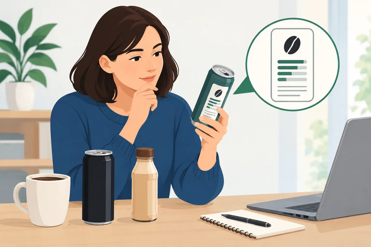 A Guide to Reading Caffeine Labels Without Guesswork