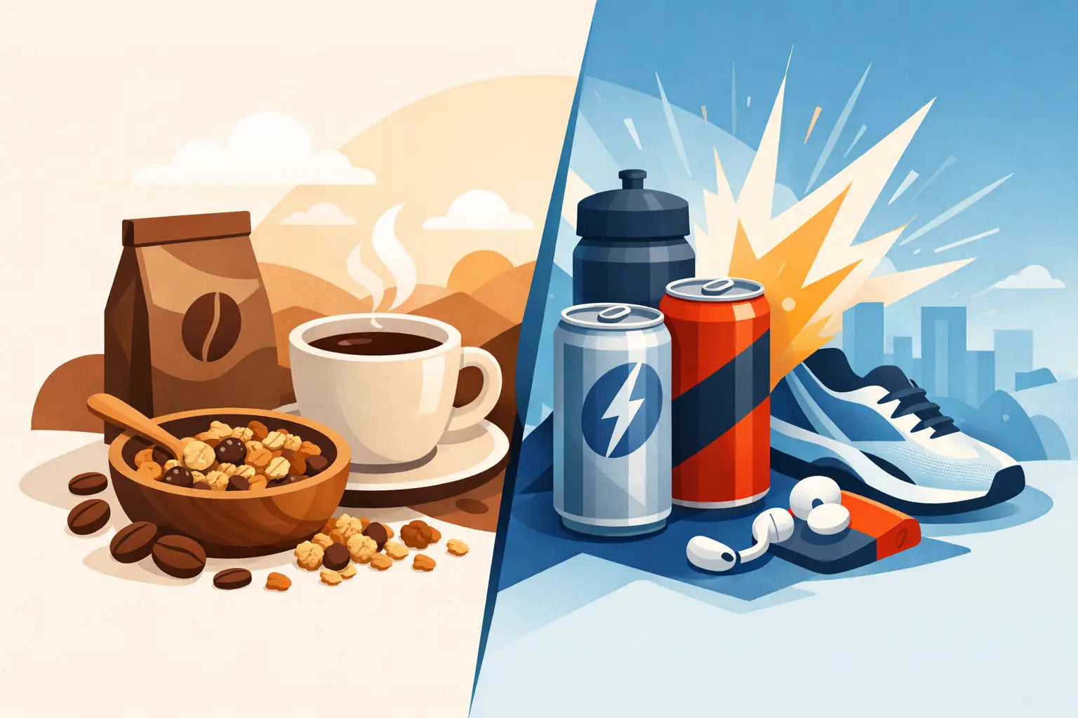 Coffee Granola vs Energy Drinks: A Better Boost